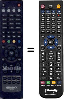 Comandament a dist&agrave;ncia equivalent WHV15747W