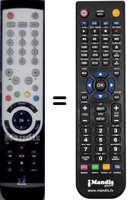 Comandament a distància equivalent WHV15754W