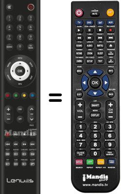 Comandament a dist&agrave;ncia equivalent WHV12410W