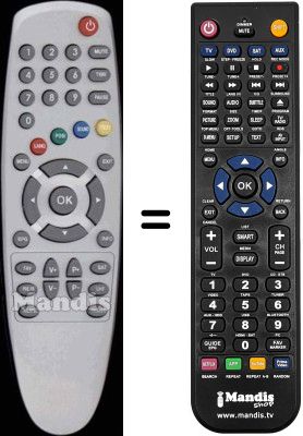 Comandament a distància equivalent WHV3112W