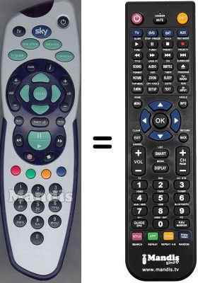 Comandament a distància equivalent WHV15177W