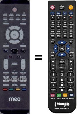 Comandament a distància equivalent WHV15094W