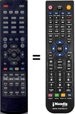 Comandament a distància equivalent WHV15776W