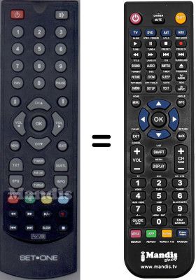 Comandament a dist&agrave;ncia equivalent WHV14676W