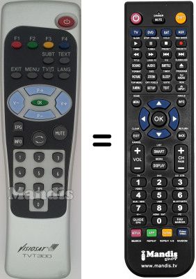 Comandament a dist&agrave;ncia equivalent WHV3371W