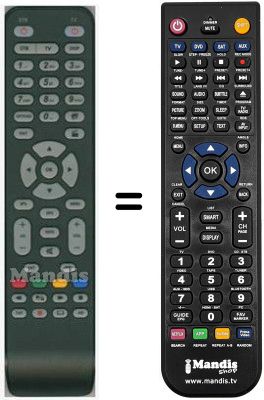 Comandament a dist&agrave;ncia equivalent HVS53457