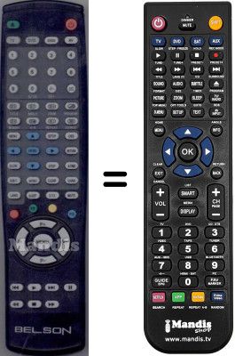 Comandament a distància equivalent WHV14720