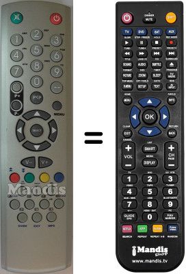 Comandament a distància equivalent Belson WHV15308