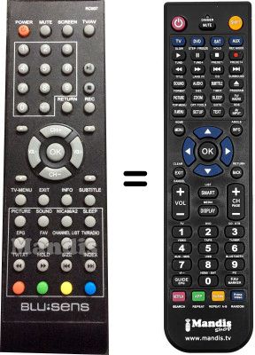 Comandament a distància equivalent WHV14323