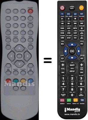 Comandament a distància equivalent Goodmans SEC15383