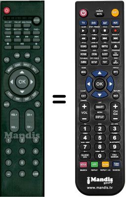 Comandament a distància equivalent WHV12322