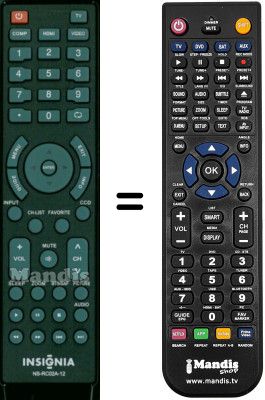 Comandament a dist&agrave;ncia equivalent WHV12324