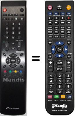 Comandament a distància equivalent Pioneer WHV15635