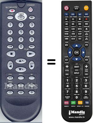 Comandament a distància equivalent WHV5915