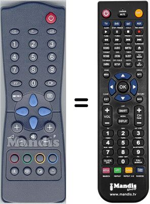 Comandament a distància equivalent WHV5980