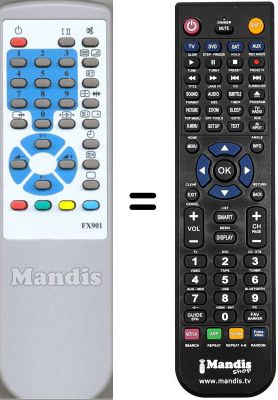 Comandament a dist&agrave;ncia equivalent WHV3384