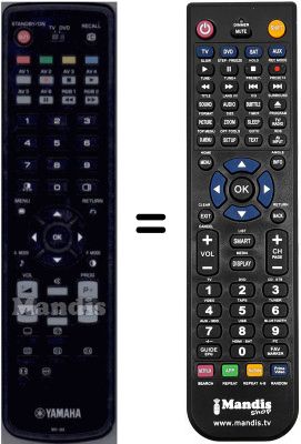 Comandament a distància equivalent WHV3339